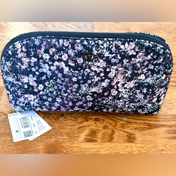 lululemon athletica Handbags - NWT Lululemon Floral Spritz Multi Sun Up Sun Down Pouch 2.5L